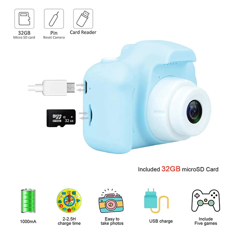 Mini Kids Camera HD